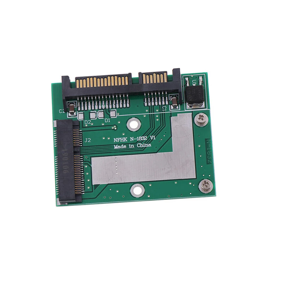 Мини сетевой Высокоскоростной Электронный Сменный адаптер карта mSATA SATA