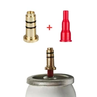 brass copper gas refill head plastic butane nozzle adapter for dunhills dressrollagas lighter reusable inflatable gas tools