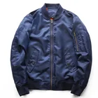 MANTLCONX размера плюс 6XL однотонная мужская куртка-бомбер 2022 весна осень мужские бейсбольные куртки брендовая пилотная мужская верхняя одежда пальто на молнии