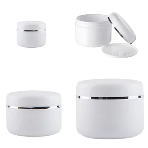 Пустые косметические контейнеры, пластиковые баночки для макияжа 30 шт., 20 г, 30 г, 50 г, 100 г, 250 г, дорожные крем-лосьон для лица