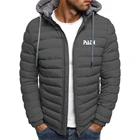 Мужская зимняя куртка для водителя акваланга Padi, новинка 2021, хлопковые куртки, модный топ на молнии, однотонная верхняя одежда, спортивные пальто