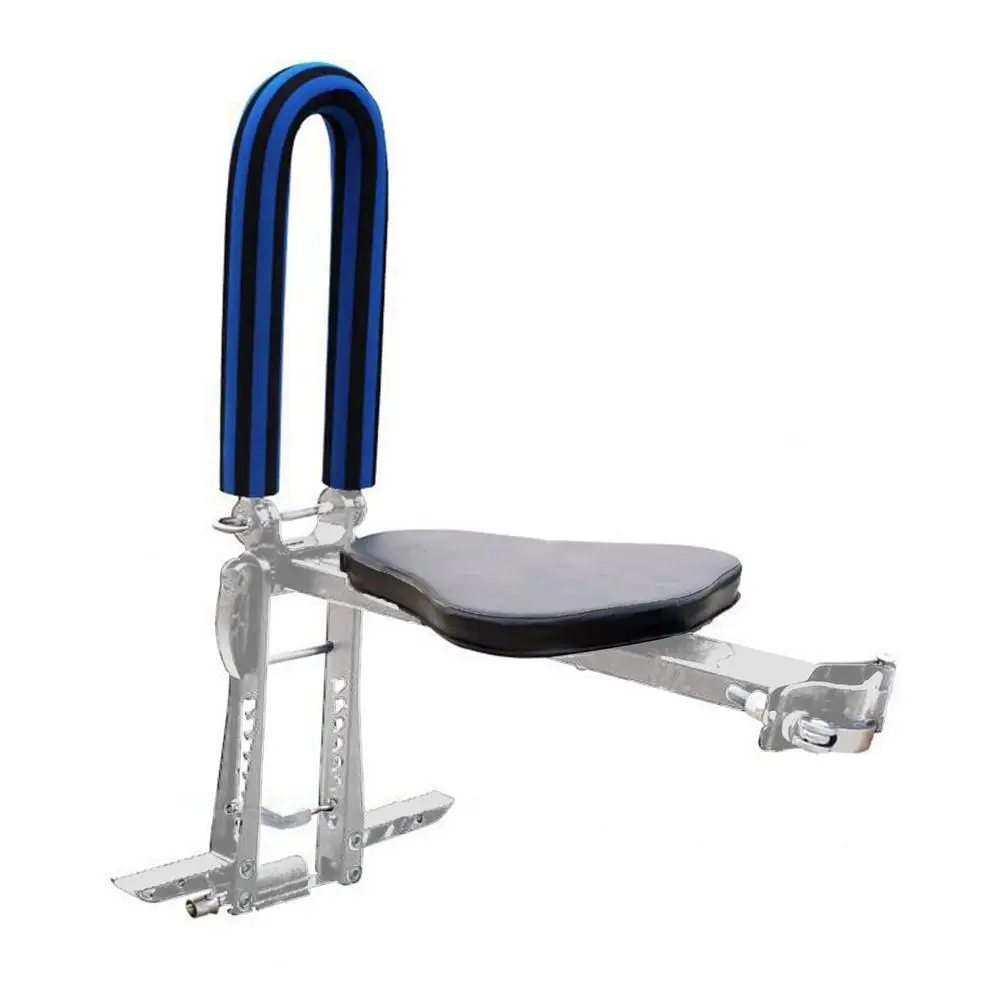 

Детское сиденье для велосипеда, регулируемое складное переднее сиденье для ребенка со складной педалью, толстая Подушка, детское переднее ...