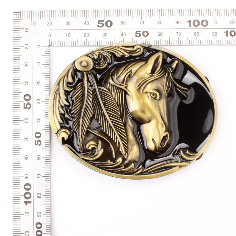 

Horse buckle for Men's 3.8cm leather belt k121