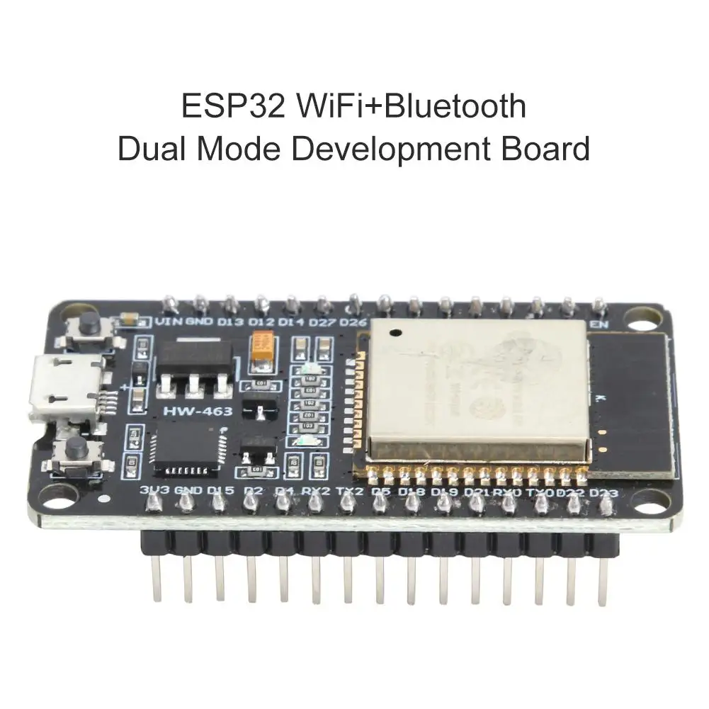 

ESP-32S ESP32 Bluetooth-совместимый WIFI двухъядерный процессор, макетная плата с низким энергопотреблением, двухъядерный, поддержка интеллектуальной ...