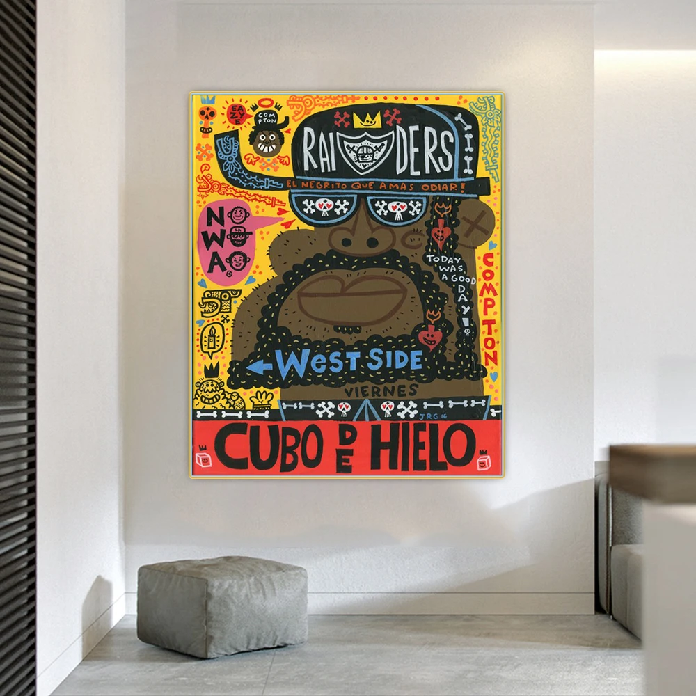 Хорхе р. Художественная Картина на холсте гутьеррез|Рисование и каллиграфия| |