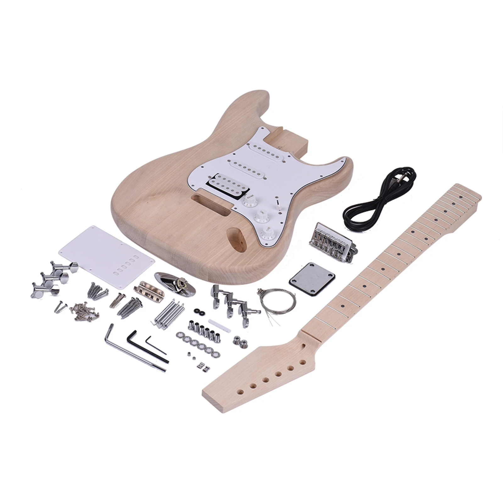 

Unfinished DIY Electric Guitar Kit DIY Parts for Home School Party Gifts