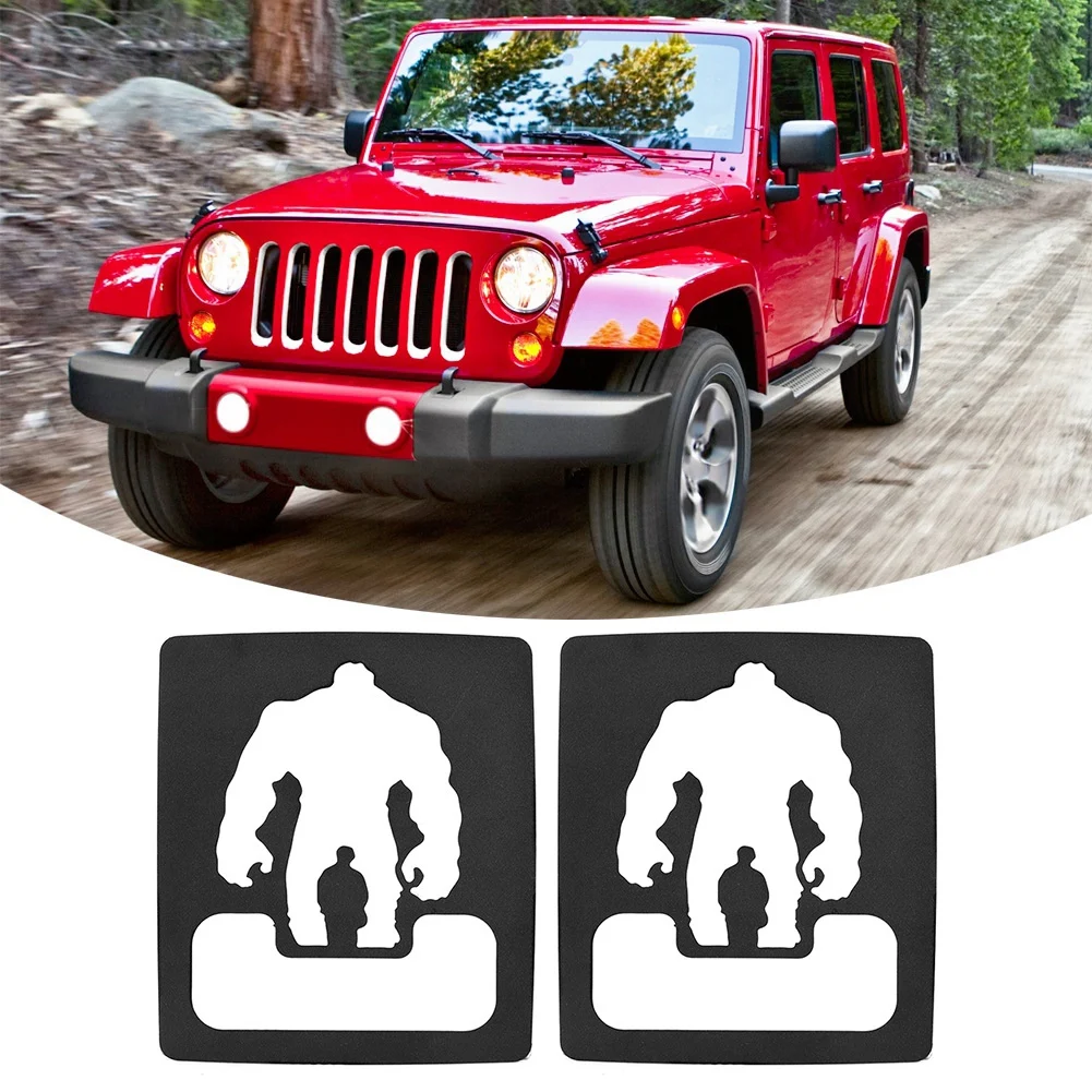 Tail Light Covers Guards Brake Lamp Metal Protector Accessories Fit For Jeep Wrangler | Автомобили и мотоциклы