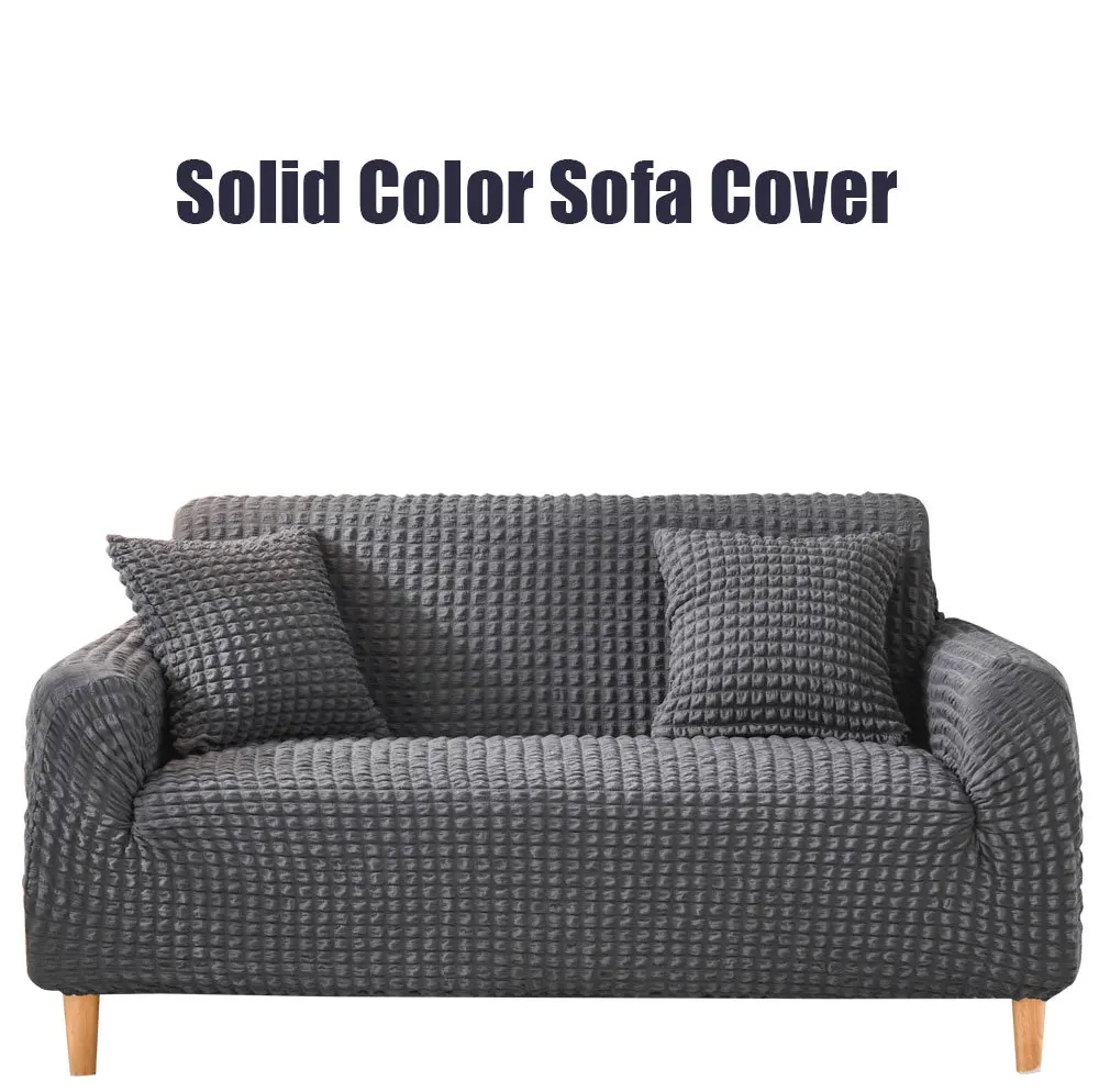 

Sofa Cover High-end Seersucker Non-slip All-inclusive Universal Cover Sofa Cover 190-230cm 1Piece