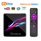 ТВ-приставка X88 Pro X3, Android 9,0, 4 ядра, 4 + 3264128 ГБ, 1080P, HD
