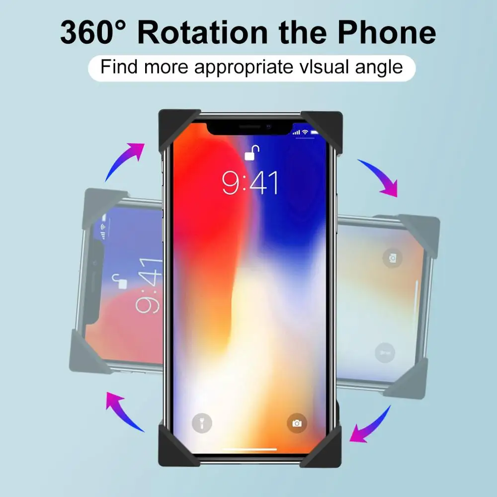 Портативный держатель для телефона на 360 градусов мотоцикла USB зарядное
