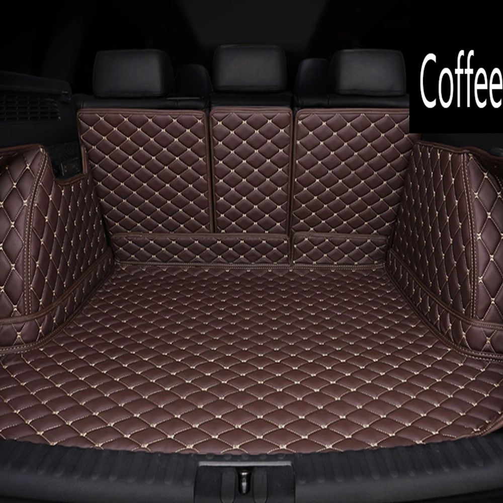 Special custom made Car trunk mats cargo Liner for Land Rover Discovery freelander 2 Sport Evoque leather Anti-slip |