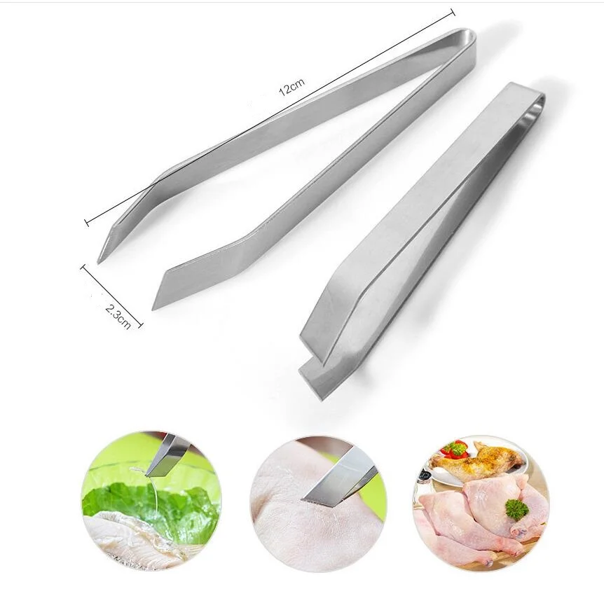 500 шт./лот дешевый инструмент для удаления рыбьей кости из нержавеющей стали