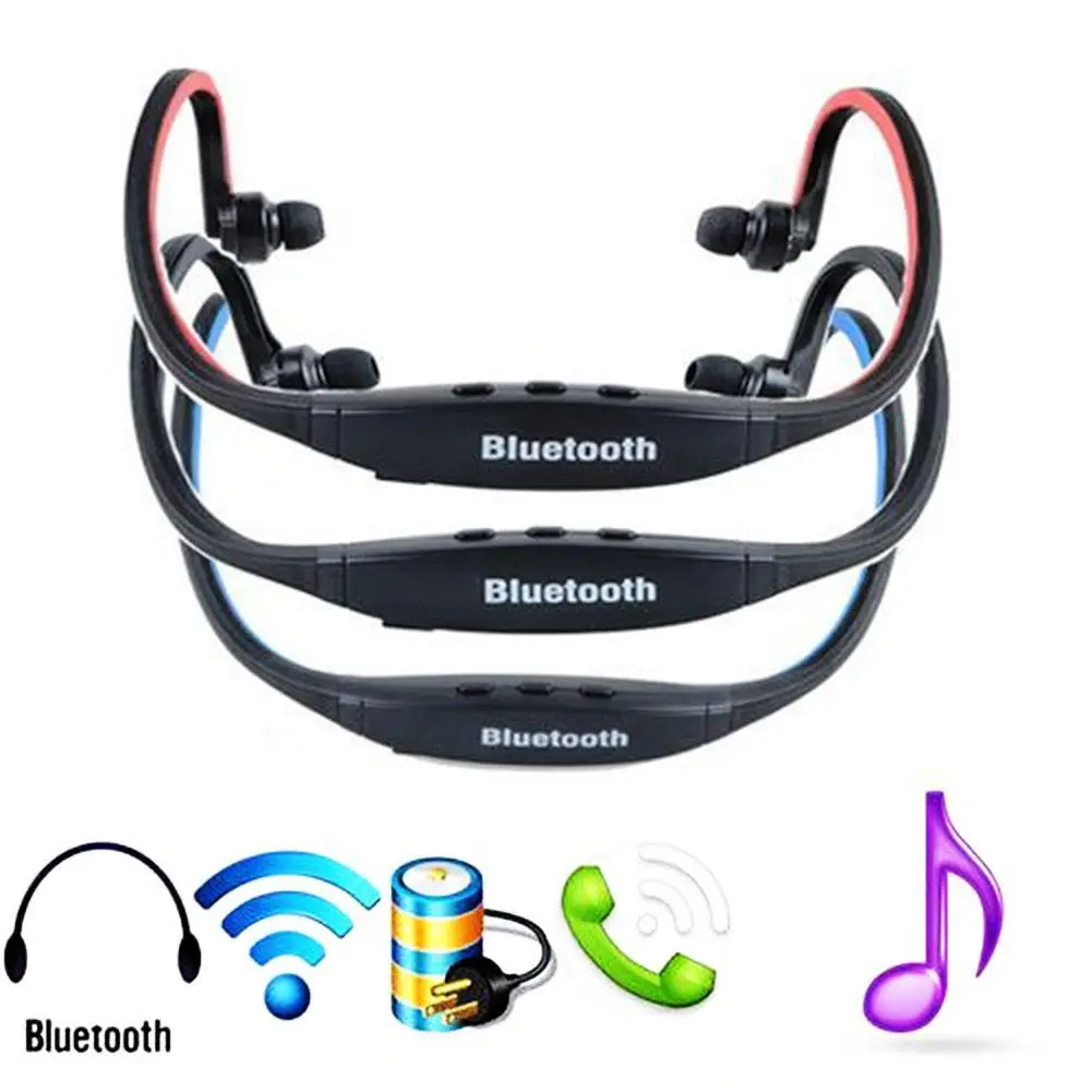 

Universal Handfree Sport Bluetooth Wireless Headset Stereo Headphone Earphone