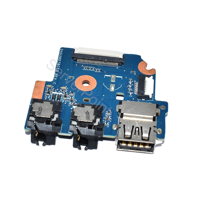

Оригинальный ноутбук с USB интерфейсом, плата аудиопорта USB DAG38DTBCC0 для HP Pavilion 15-AU