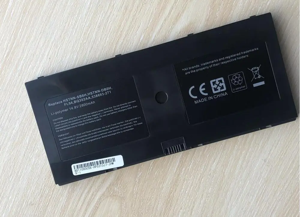 14 8 V 2800mAh Аккумулятор для ноутбука HP ProBook 5310 м 5320 538693-271 BQ352AA HSTNN-DB1L FL04 | Компьютеры и