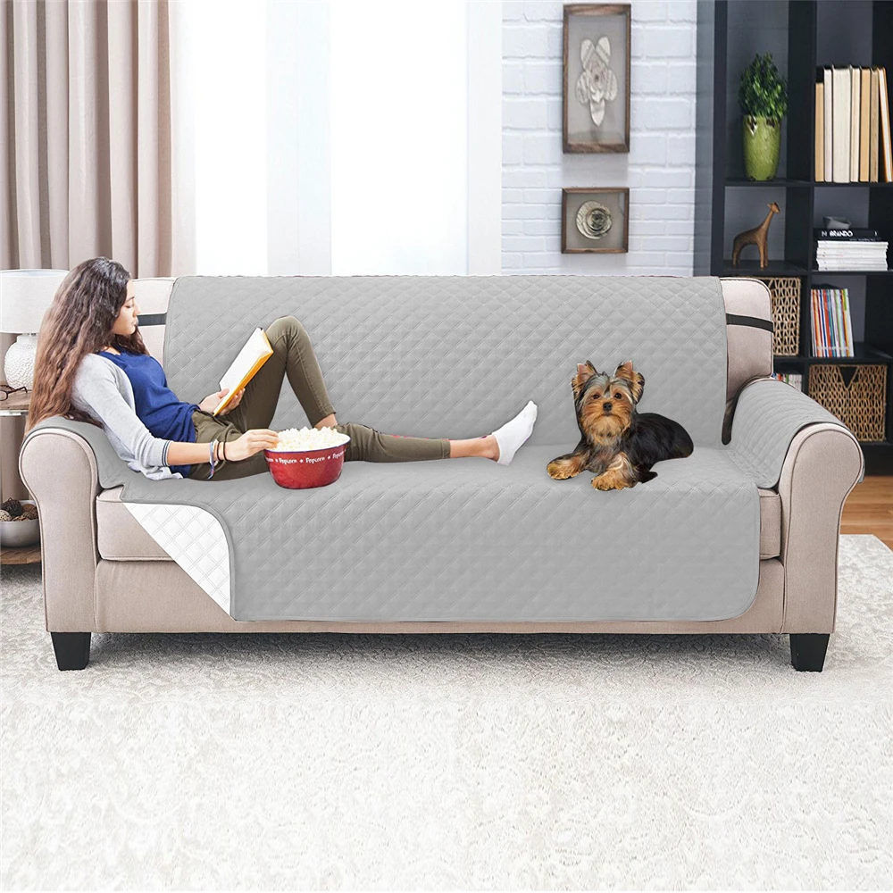Нескользящий чехол для дивана моющийся коврик домашних животных защита от грязи