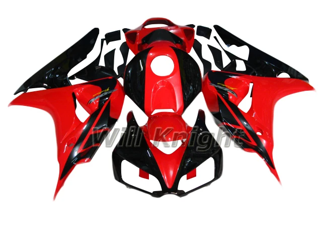 

Injection Motorcycle Body Panel Red Black Fairing Kits for Honda CBR1000 RR 2006 2007