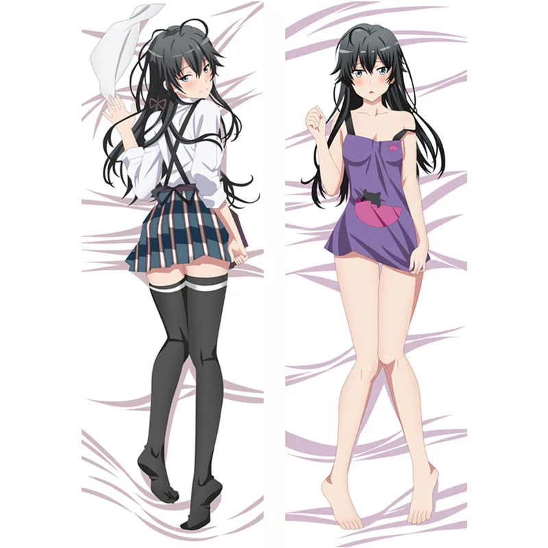 

160cmAnime My Youth Romantic Comedy Is Wrong Expected Dakimakura Case Two-sided 3D Print Bedding Hugging Body Pillow Covers Gift