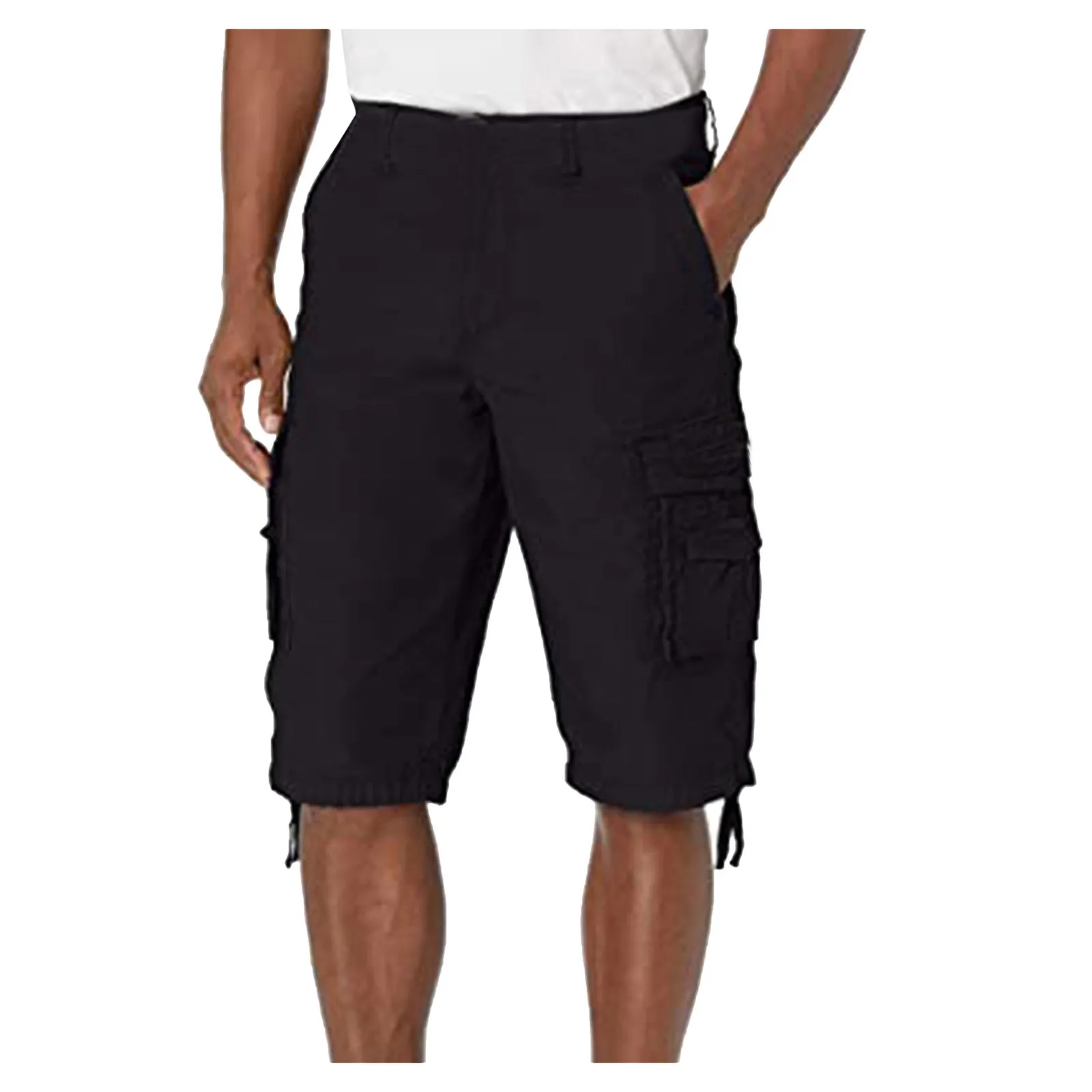 

Men's Casual Slim Sports Pants Ankle-length Trousers Baggy Harem Pants Simple Comfy High Quality Short Pants Bermuda Masculina