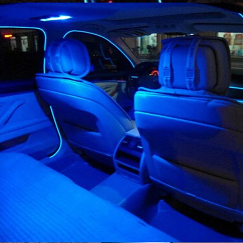 

Luminous 12V 6.6ft Power Contactor Supply Blue Flexible Light Lot New Part Hot Accs Durable Useful Practical Portable