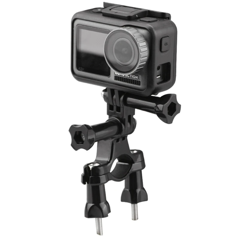 

Bicycle Motorcycle Handlebar Clamp Holder Tripod Mount for GoPro Hero 5 6 7 8 Sports Camera Bike Sports Camera Bracket