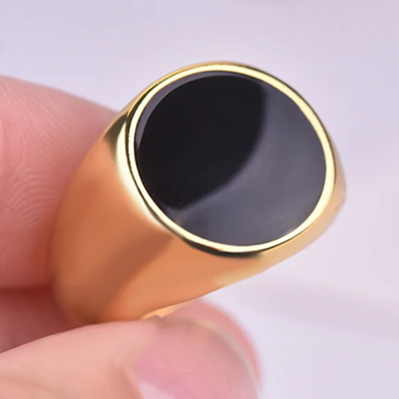 Мужское кольцо цвета розового золота в стиле панк модные свадебные украшения