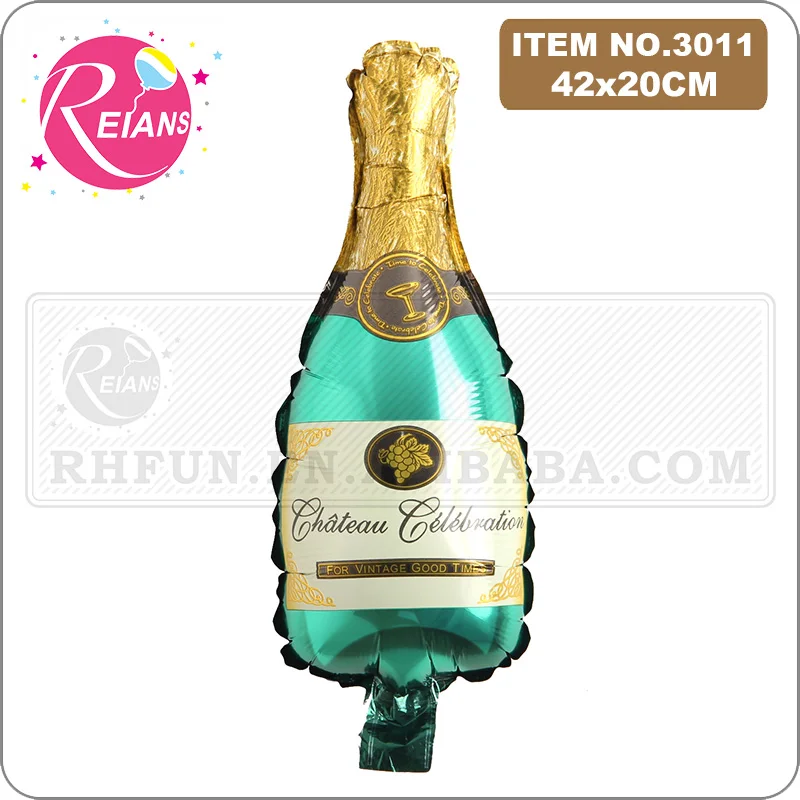 Бар юбилейное украшение шар Шампань и чашка воздушный из фольги воздушные шарики