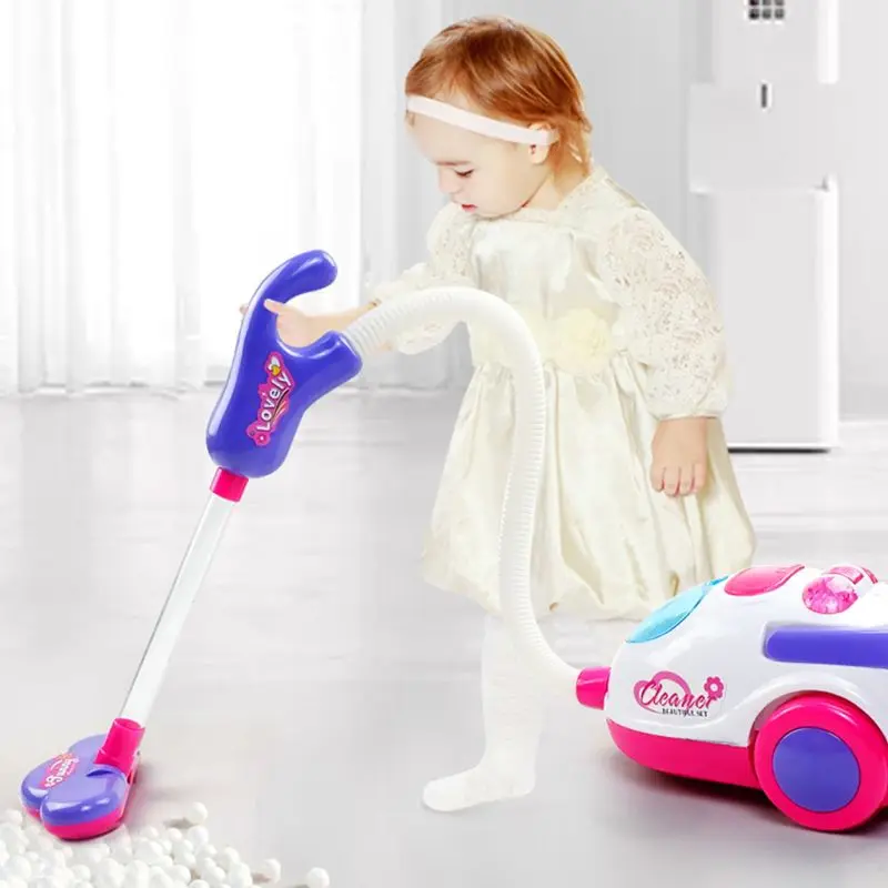 

Children's Electric Mini Vacuum Cleaner with Real Working Function Kids Educational Toys N25 20 Dropshipping