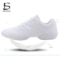 womens aerobics shoes girls sneakers lightweight mesh breathable dancing shoes for woman childrens sports aerobic shoes 28 44