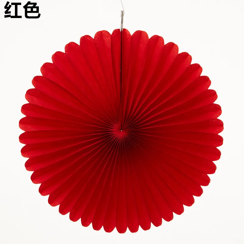 Праздничное украшение 6 ~ 16 дюймов сотовые салфетки веер для рождества дня