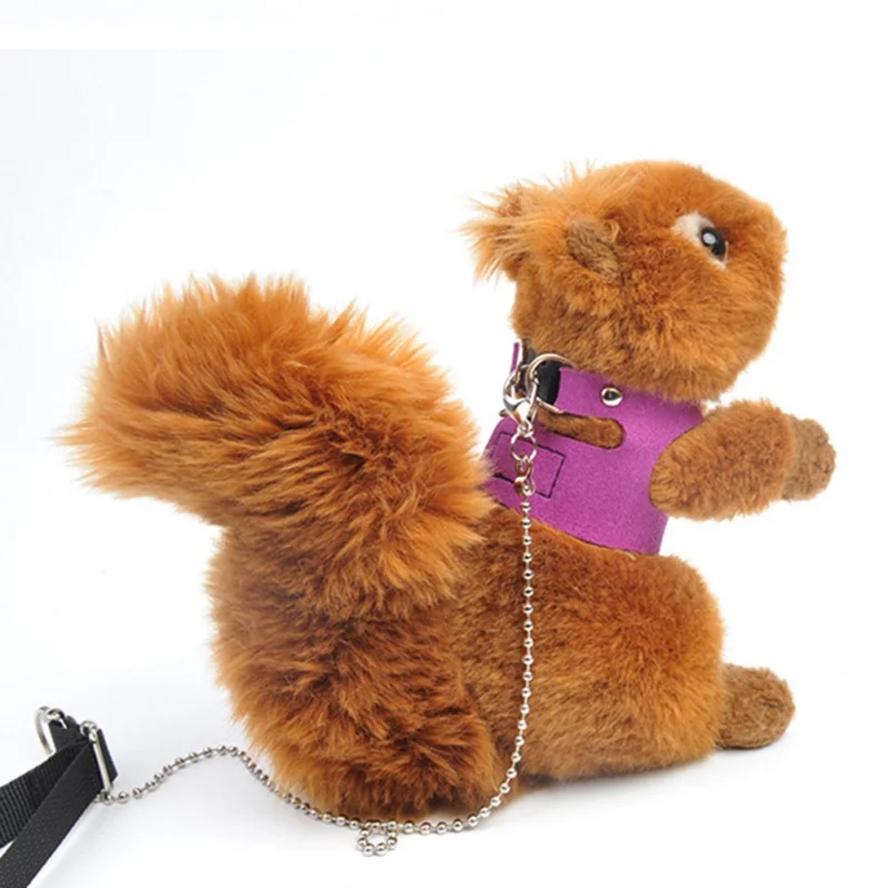 

Pet Squirrel Leashes Adjustable Ferret Harness/Baby Rabbit/Hamster Rat Mouse Leash Lead Rope Small Pet Training Leash