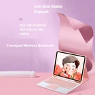 Беспроводная сенсорная панель нового поколения Bluetooth с тачпадом чехол для планшета Apple iPad Air 4 10,9 2020 тканевый кожаный чехол с клавиатурой