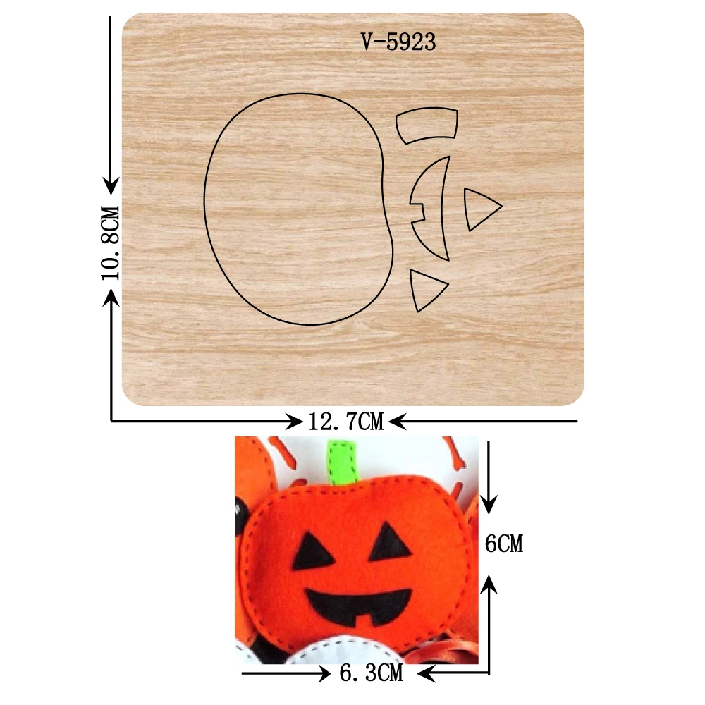 

New pumpkin wooden dies cutting dies for scrapbooking Multiple sizes V-5923