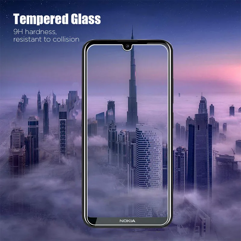 HD прозрачное Защитное стекло для Nokia C1 C2 Tava Tennen C5 Endi Защита экрана Lumia 520 530 535 630 640 950