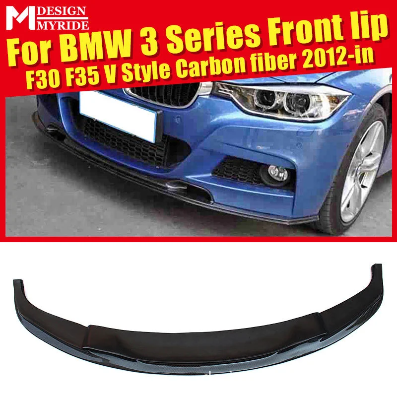 

Передний спойлер из углеродного волокна для Bmw 3 серии F30 F35 Sports Refit v Lip