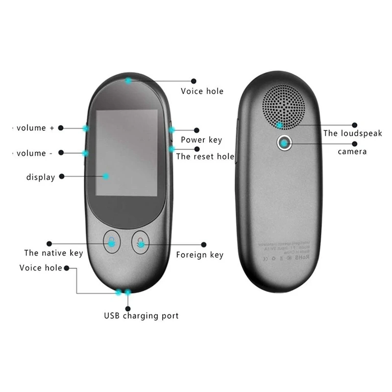F1 умный переводчик мгновенный голосовой автономный в режиме реального времени