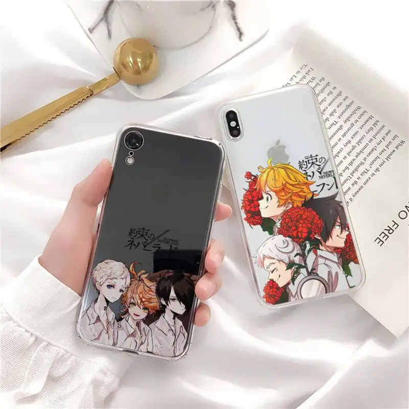 

YNDFCNB The Promised Neverland Emma Norman Phone Case for iPhone 11 12 13 mini pro XS MAX 8 7 6 6S Plus X 5S SE 2020 XR cover