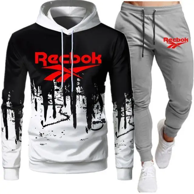 

Men's Fall/Winter Hoodie And Pants Suit Sportswear Casual Cotton Slim Fit Men's Sports Shirt Jogging Sportswear Clothing S-3XL