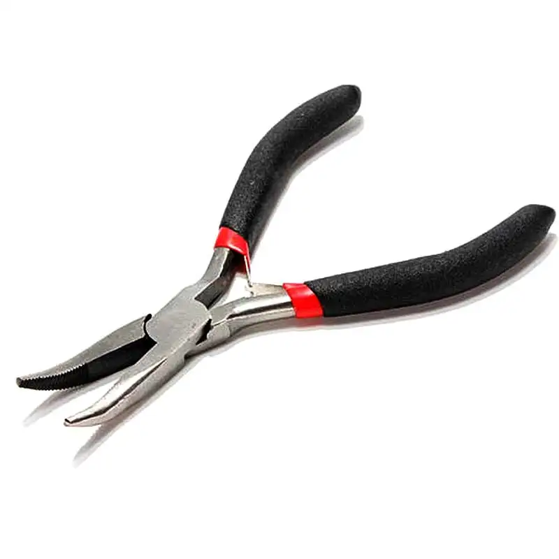 

5pcs Jeweler Pliers DIY Tool Set Round Long Bent Daigonal Side Cutter End Cutting Nose Jewelry Making Beading Wire In Stock