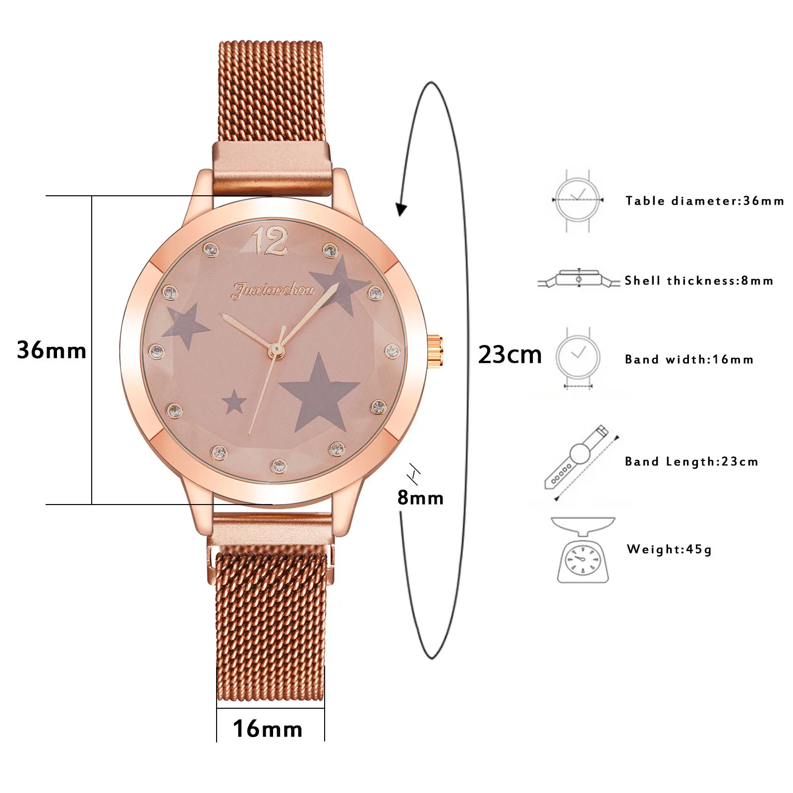 

Women Watch Rhinestone Romantic Starry Sky Wristwatch Fashion Ladies Leather Watch Clock Relogio Feminino Montre Femme