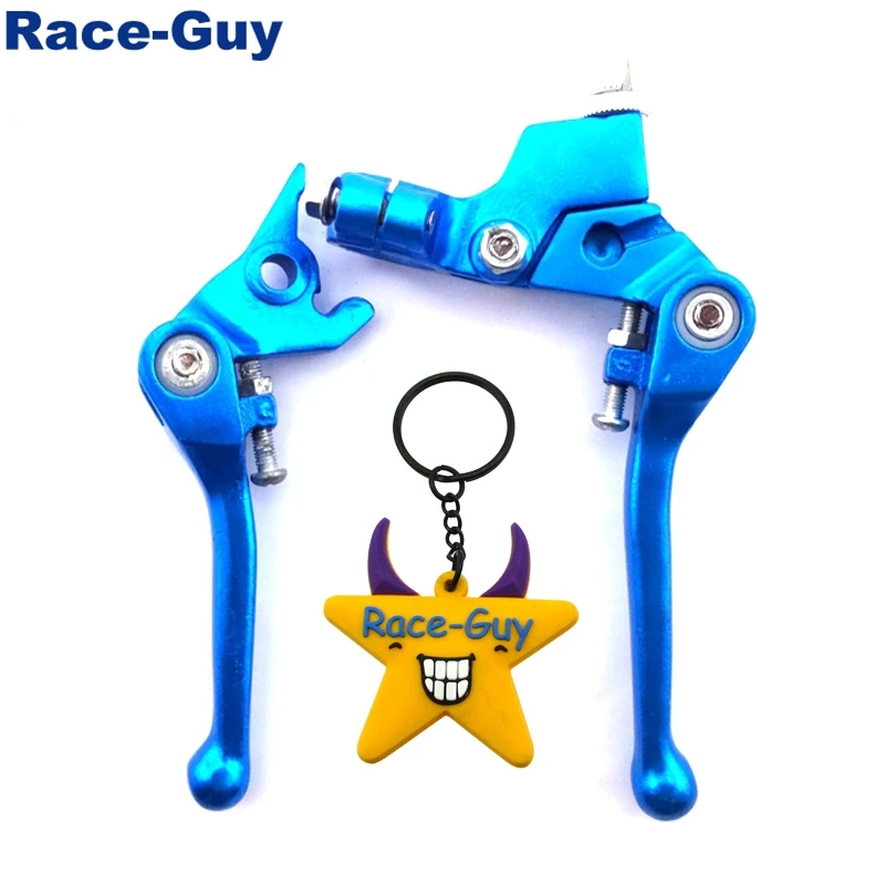 Синяя ручка тормоза сцепления рычаги для китайской ямы грязи след двигатель