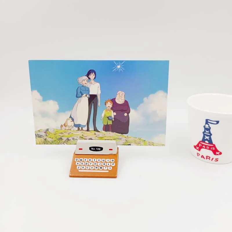30 шт./лот Мультяшные анимационные бумажные открытки аниме набор в коробке классические почтовые открытки Миядзаки Хаяо подарки для детей п...