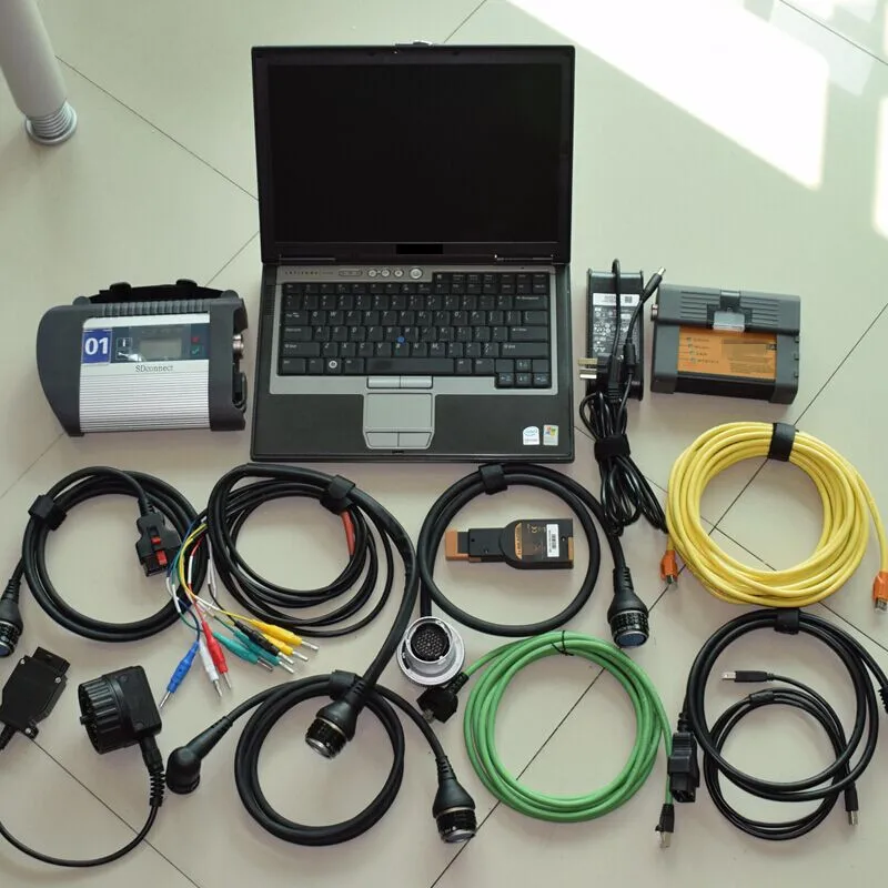 Для NEXIQ 125032 USB Link с 9 шт Кабели полный комплект + программного обеспечения SSD WIN7 480 GB
