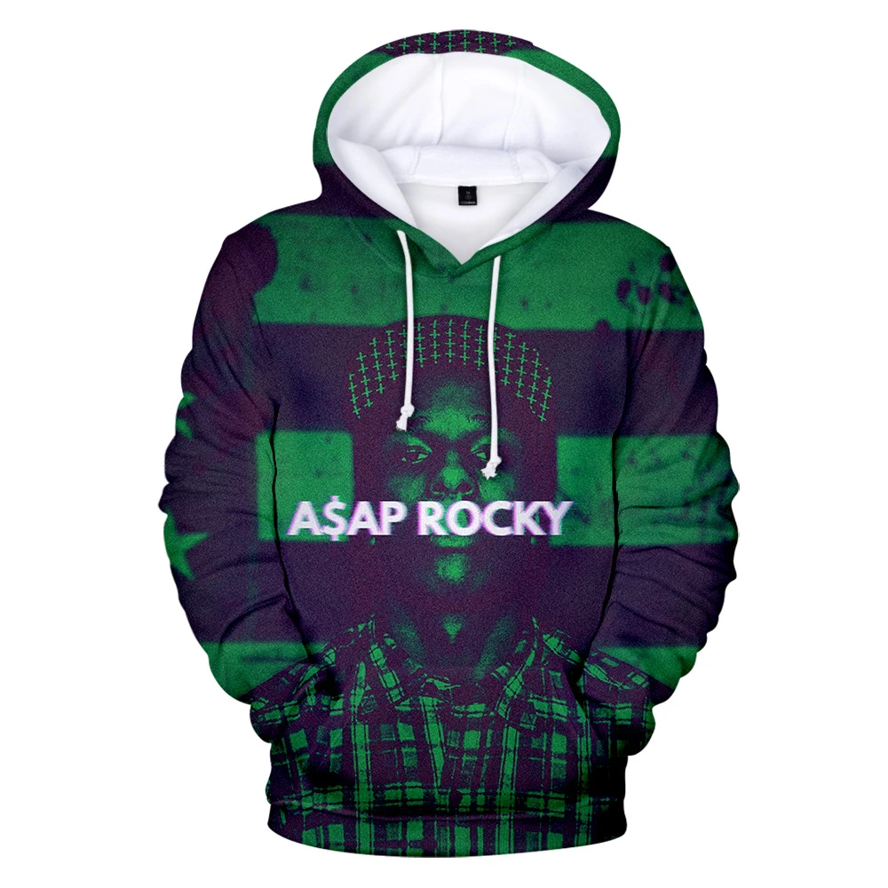 

Handsome Harajuku Rapper Singer A$AP ROCKY Sweatshirt Hoodies Men/Women Autumn Winter Hip hop Kpop Clothing High Quality Tops