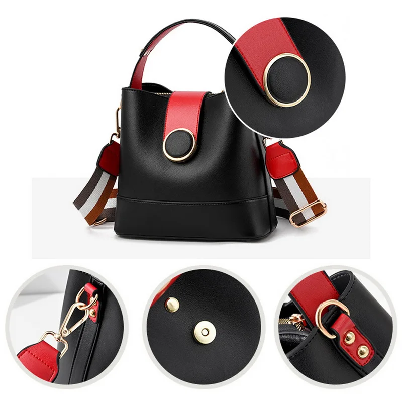 Женская сумка через плечо с каменным узором однотонная мессенджер из