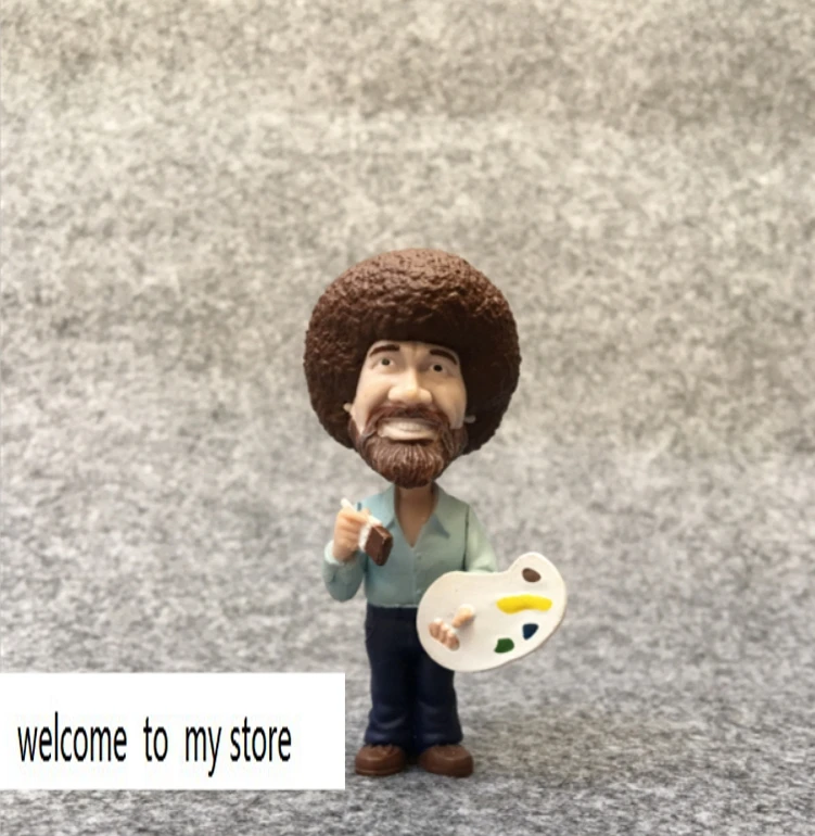 ПВХ фигурка голова встряхивающий художник|plastic play set|house setset 10 |