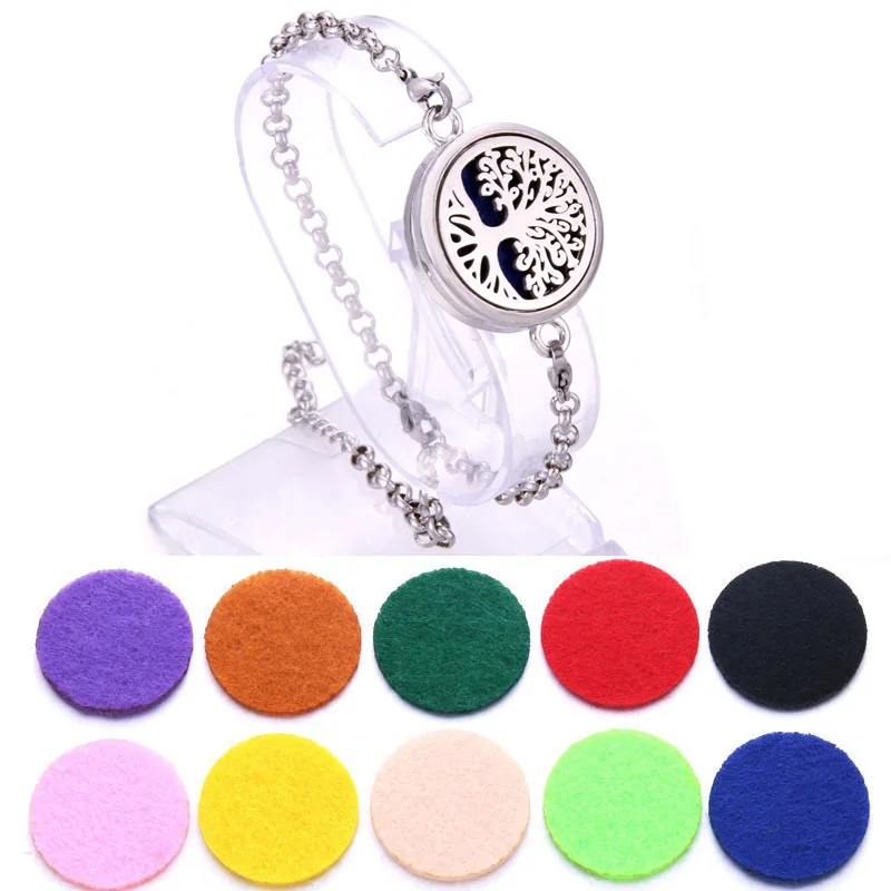 Новый браслет для ароматерапии из нержавеющей стали диффузор эфирного масла