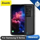 Чехол для Samsung Galaxy S9 S8 Plus, мягкий чехол из ТПУ для зарядки телефона, чехол для Samsung Note 8 Note 9, чехол для аккумулятора