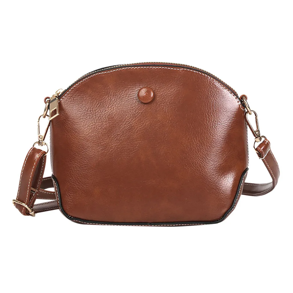 Женская сумка на плечо сумка-мессенджер молнии Повседневная модная сумочка для