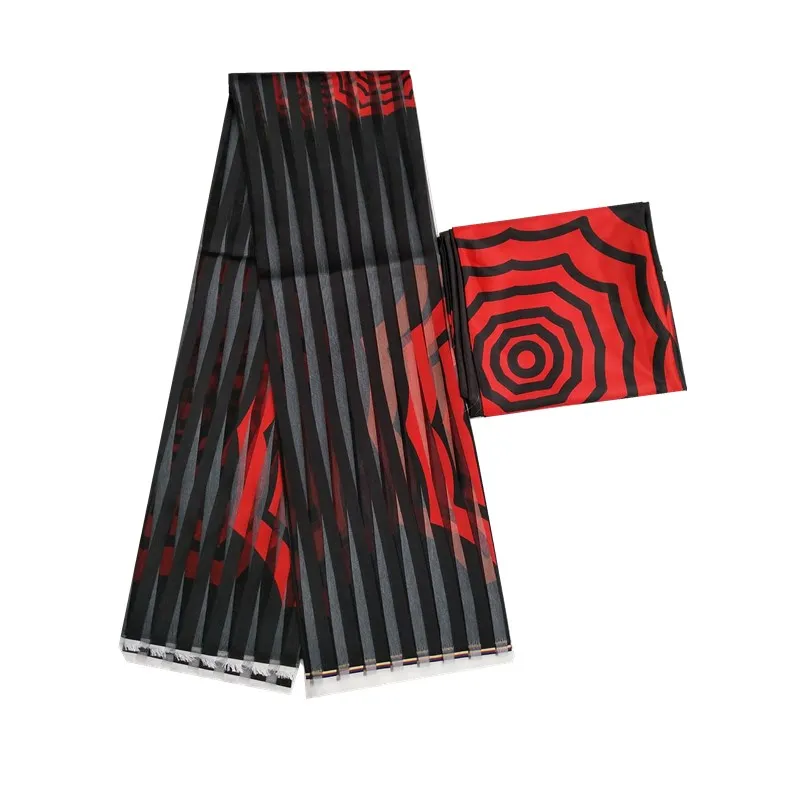 Шелковый воск африканская кружевная ткань для платья в африканском стиле шелк